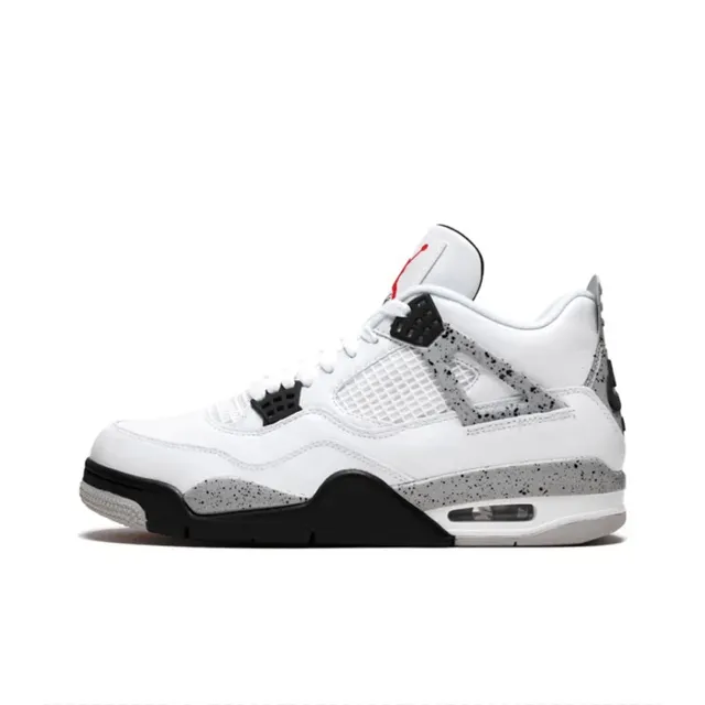 Air Jordan 4 White Cement