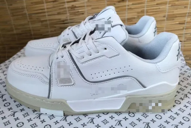 Louis Vuitton × Nike LV Trainer White Grey