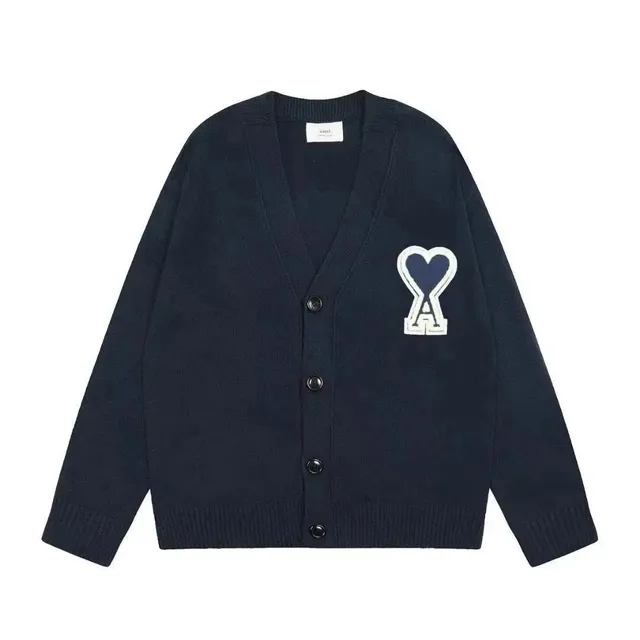 Amiri Cardigan Heart Logo