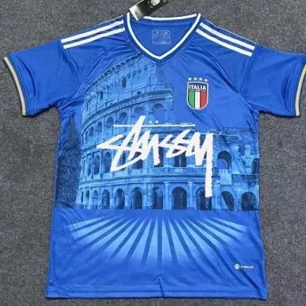 Adidas × Stüssy Italy National Team Jersey Stussy Collab