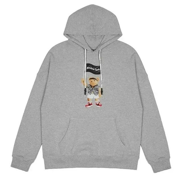Corteiz Bear Flag Graphic Hoodie