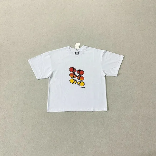 渐变印花/白