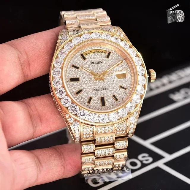 Rolex Day-Date Ice Cube Diamond