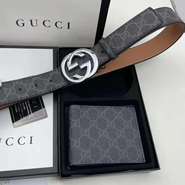 Gucci Horsebit Belt GG Supreme Canvas