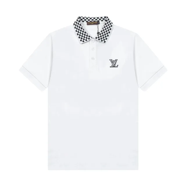 Louis Vuitton Polo Shirt Checkerboard Collar