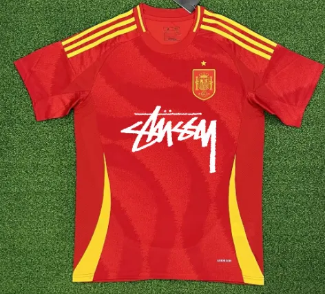 Adidas Spain Home Jersey Stüssy Collaboration