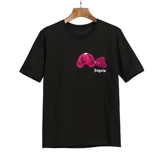 Palm Angels t shirts Embroidered Bear