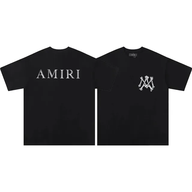 Amiri Logo T-Shirt Bone Logo