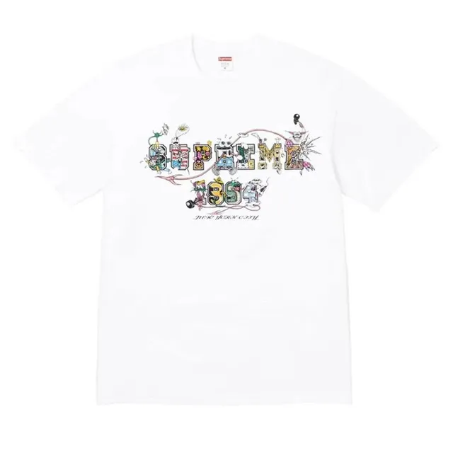 Supreme T-Shirt Illustrated Logo