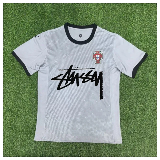 Stussy2526葡萄牙灰色守门员
