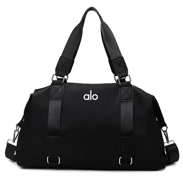 Alo Yoga Duffel Bag Logo