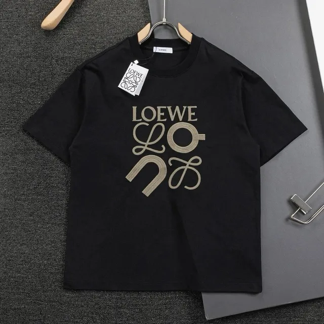Loewe Logo T-Shirt Embroidered Anagram