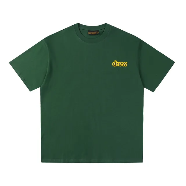 Drew House Logo Tee Yellow Logo