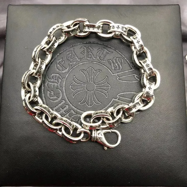 Chrome Hearts Chain Bracelet Cross Logo