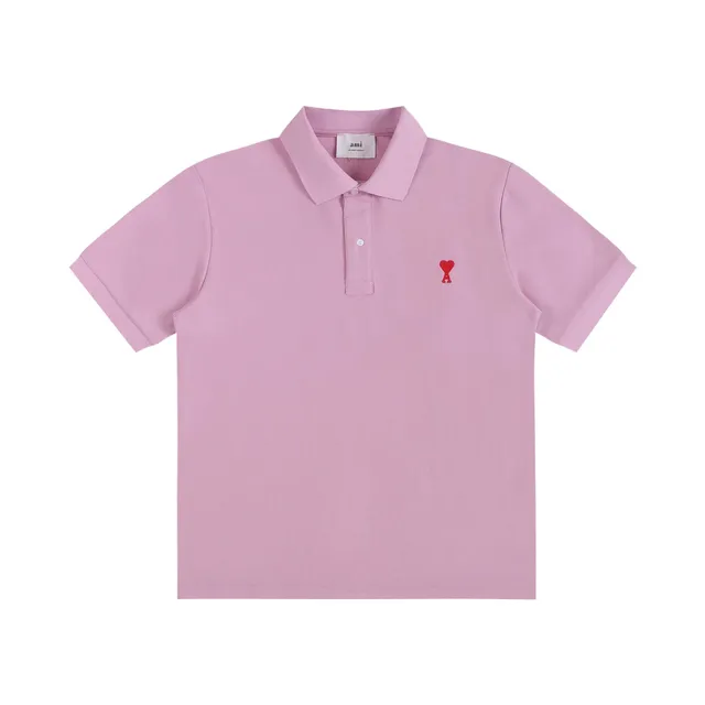 AMI Paris Polo Shirt Heart Logo