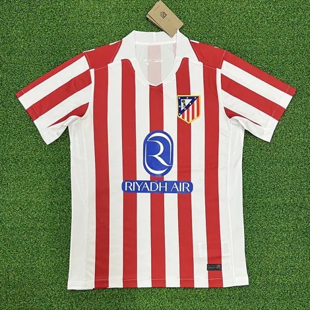 Nike Atletico Madrid Home Jersey Riyadh Air Sponsor