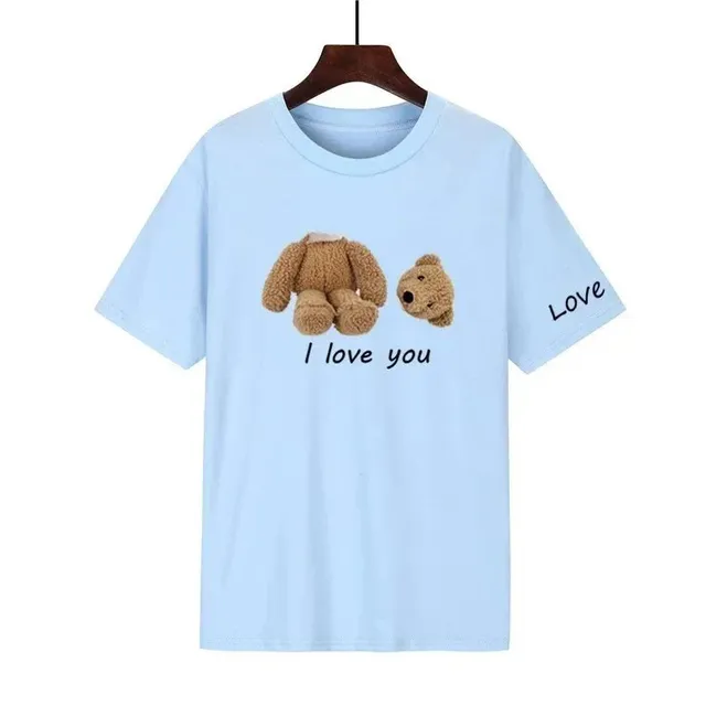 Graphic T-Shirt Teddy Bear Print