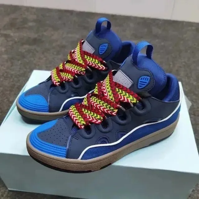 Lanvin Acne Studios Sneaker Multi-Color Woven Laces
