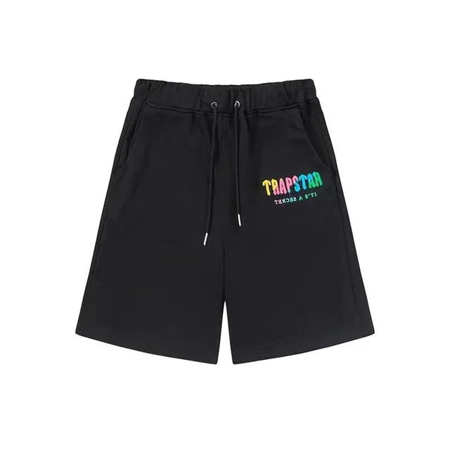 Trapstar Logo Shorts Rainbow Logo