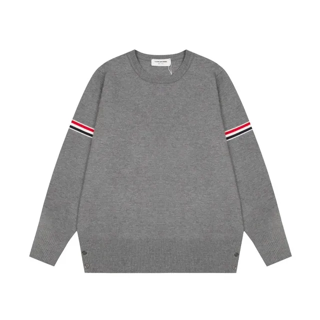 Thom Browne Crewneck Sweater Four-Bar Stripe