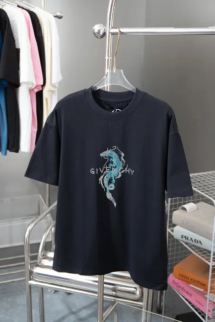Givenchy T-Shirt Crystal Dragon Logo