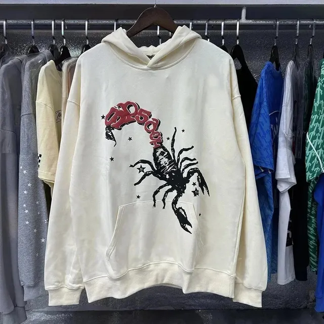 BAPE Scorpion Hoodie Red and Black Graphic