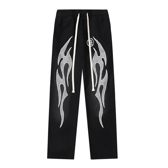 Hellstar trousers Flame Print