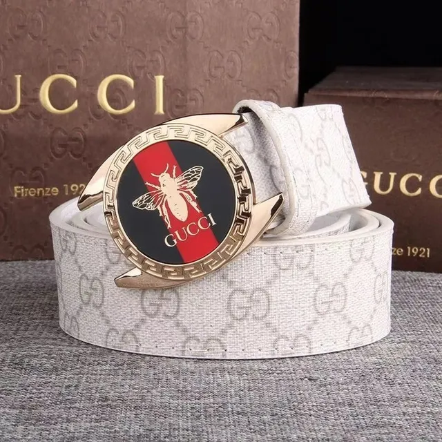 Gucci Belt Bee Logo GG Canvas