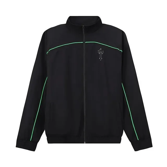 Travis Scott Track Jacket Neon Green Trim