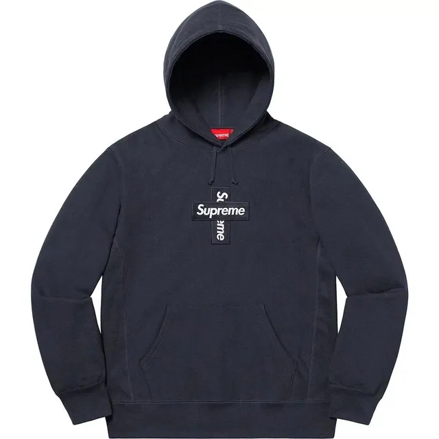 Supreme Box Logo Hooded Sweatshirt Cross Logo