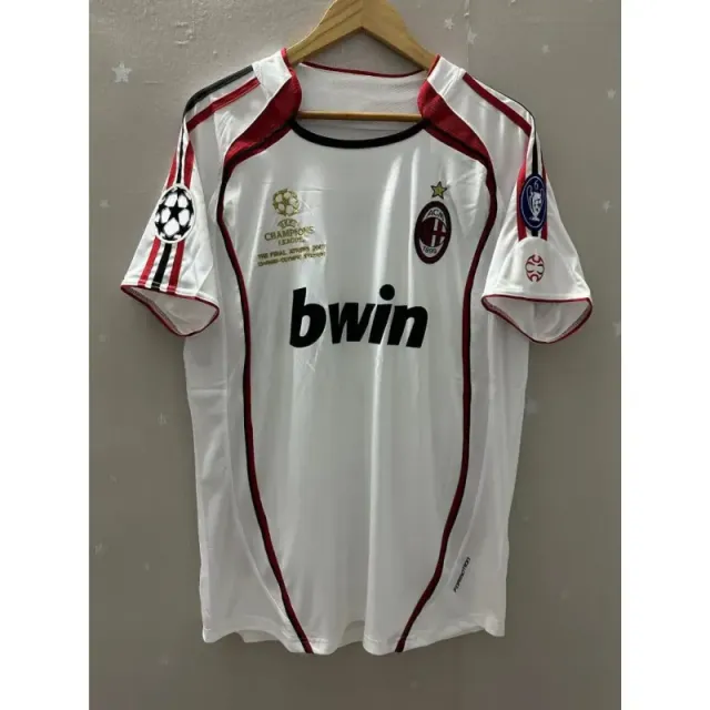 Adidas AC Milan 2007 Champions League Final Jersey bwin Sponsor