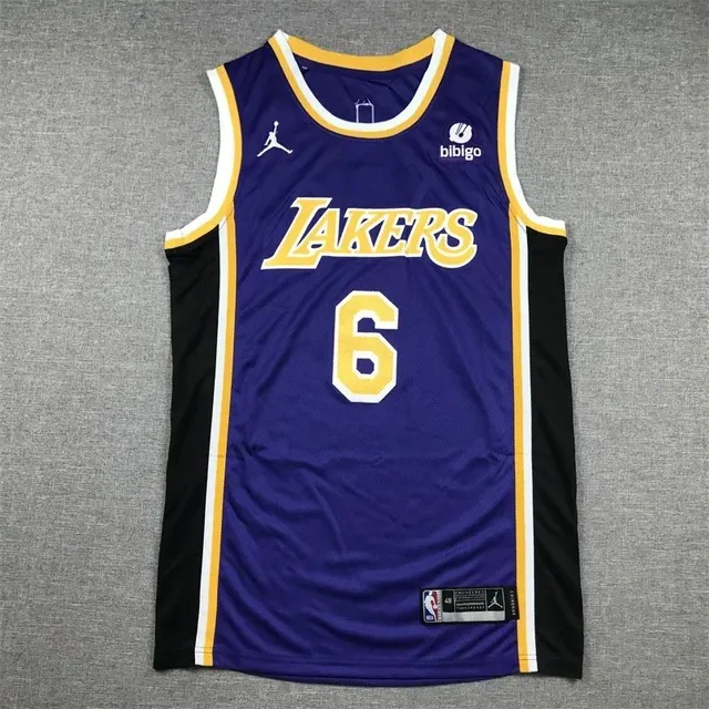 Jordan Lakers Swingman Jersey Purple Statement Edition