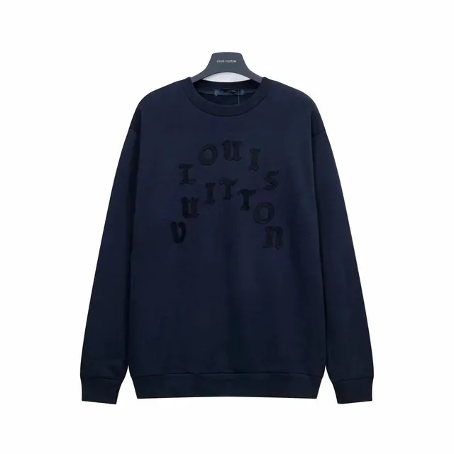 Louis Vuitton Crewneck Sweatshirt Embroidered Logo