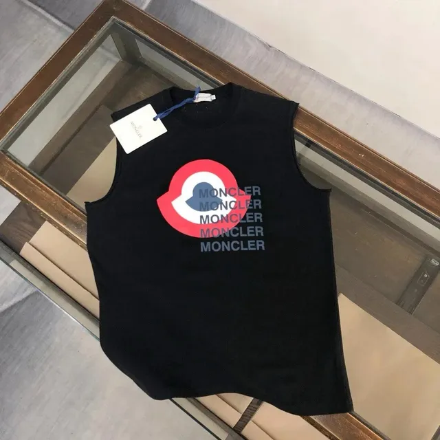 Moncler Logo Sleeveless Top Multi-Logo Print