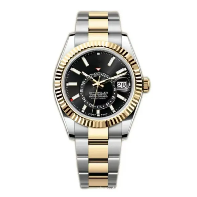 Rolex Sky-Dweller Two-Tone Black Dial