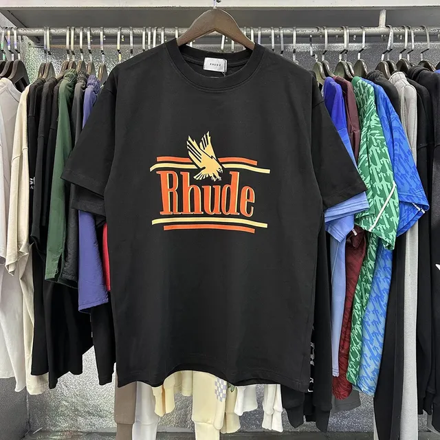 Rhude Graphic Tee Eagle Logo