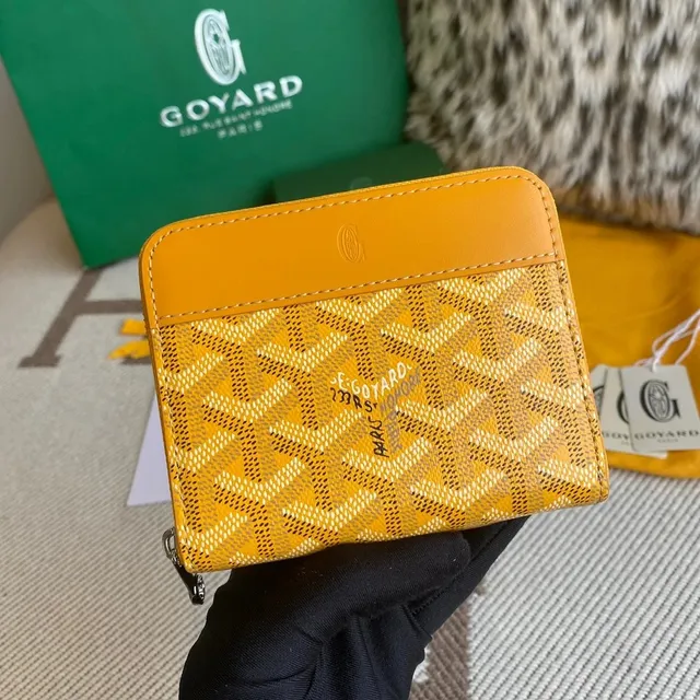 Goyard Saint Louis Wallet Goyardine Canvas