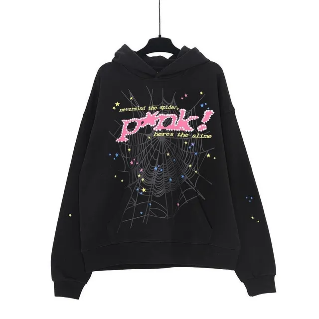 Broken Planet Hoodie Spider Web Graphic