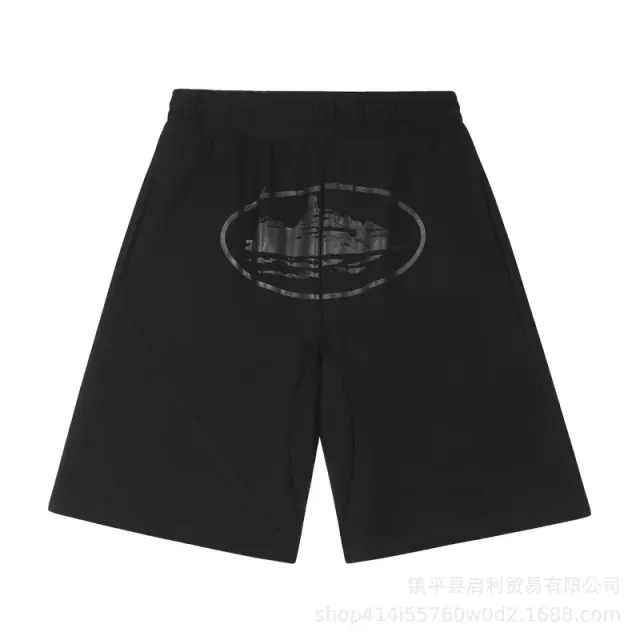 809黑黑短卫裤