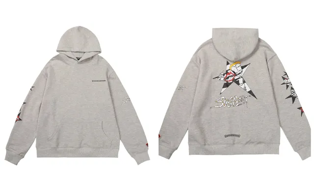 Chrome Hearts Hooded Sweatshirt Sugest Graphic Print