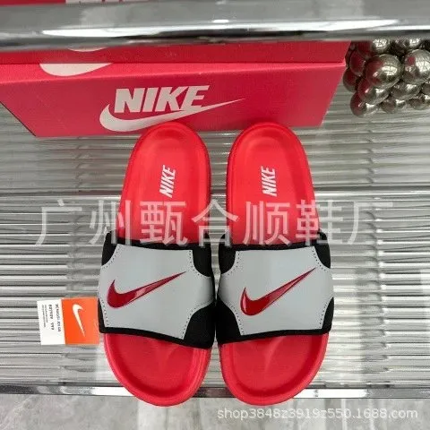 Nike Benassi JDI University Red/White