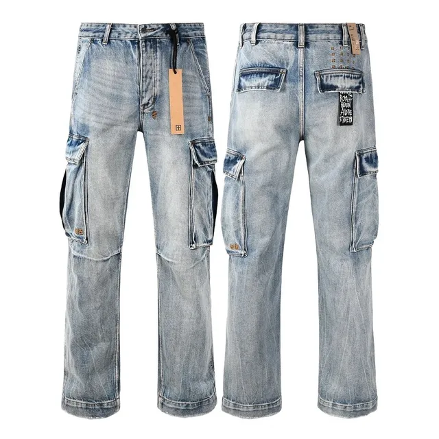 Ksubi Cargo Jeans Washed Blue