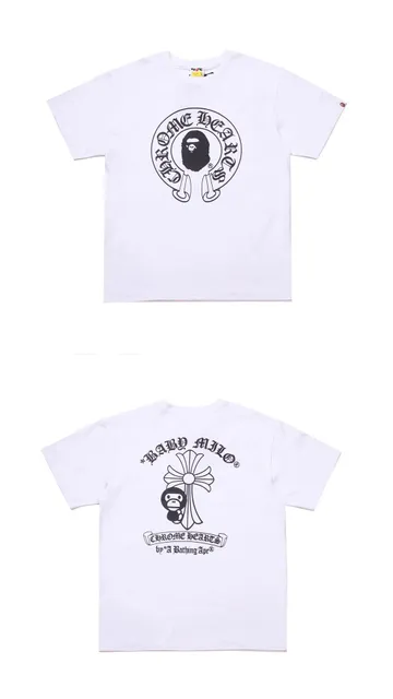 T-Shirt Chrome Hearts x BAPE