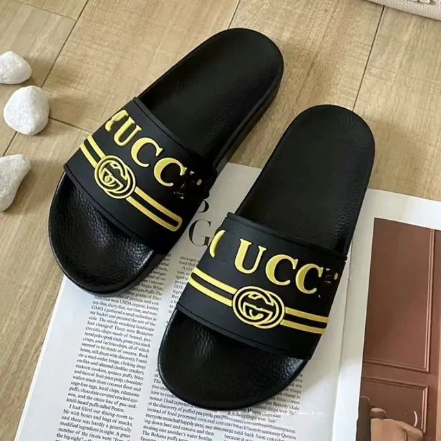 Gucci Slide Sandal GG Logo