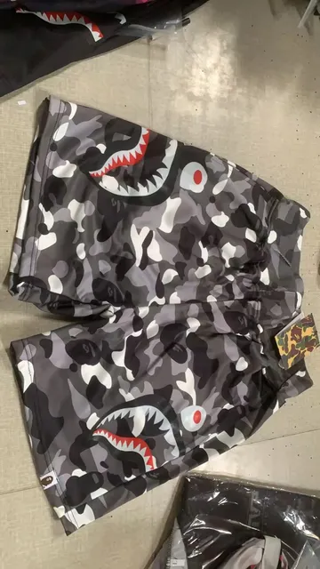 BAPE Shark Shorts Camouflage