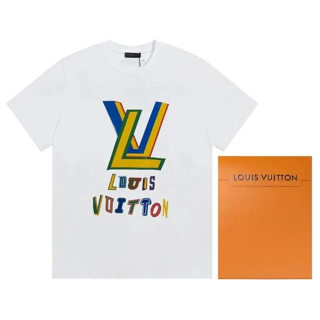 Louis Vuitton LV Logo T-Shirt Multicolor Graphic