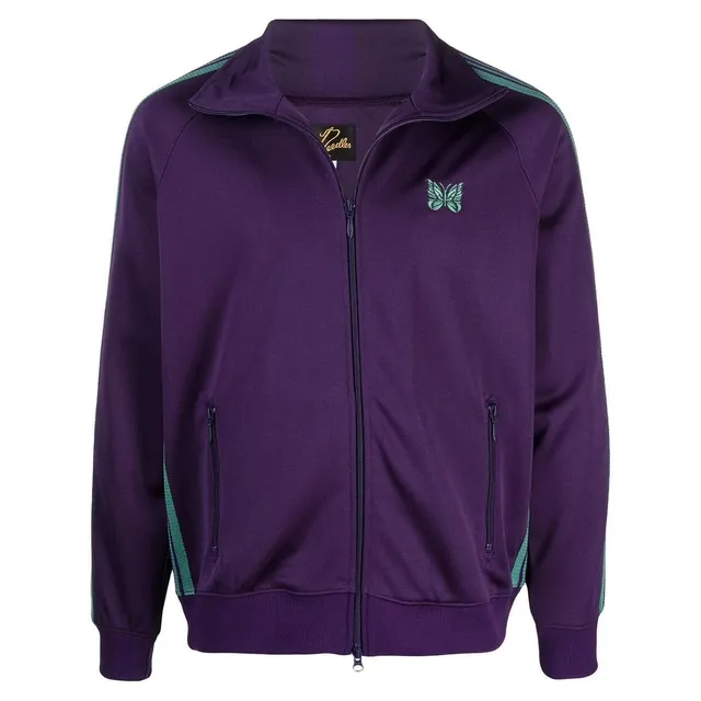 Track Jacket Butterfly Embroidery