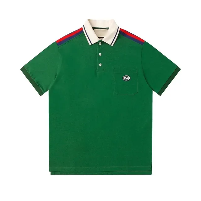 Gucci Polo Shirt Web Stripe Collar