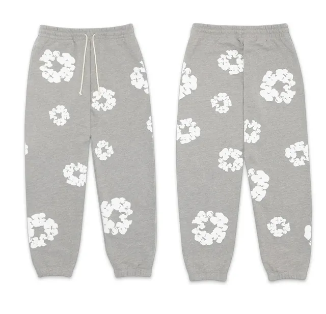 Printed Sweatpants Floral Print