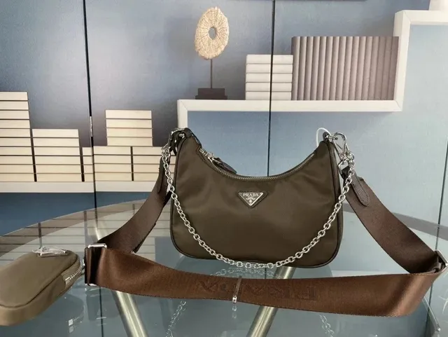 Prada Re-Edition 2005 Nylon Chain Shoulder Bag